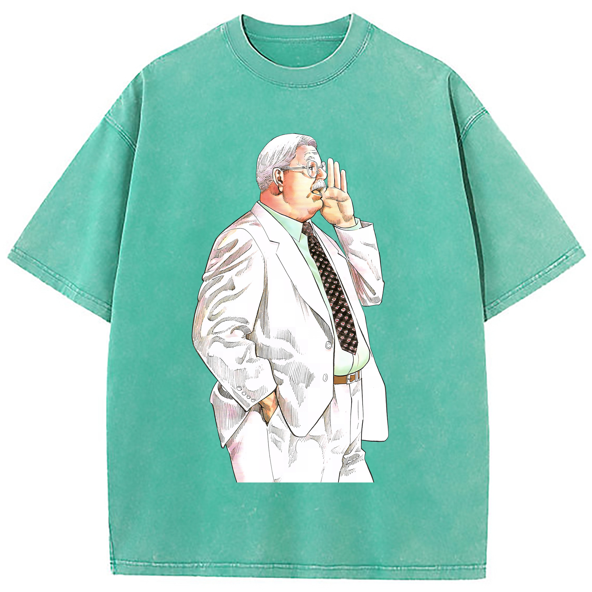 （画像用） SLAM DUNK／スラムダンク 綿100% ヴィンテージ風 半袖Tシャツ（フロントプリント）